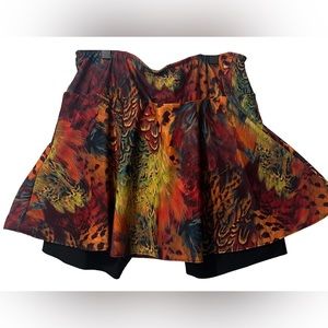 VIBRATE COLOR SKORT made by “Sparkle Skirts “